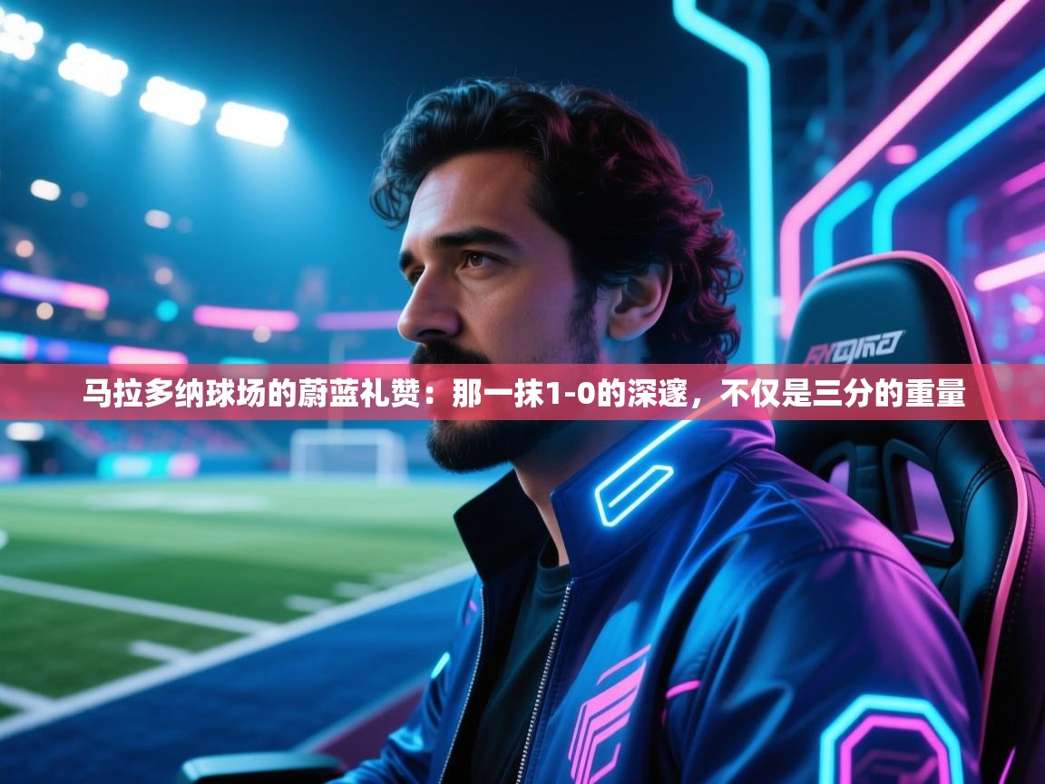 马拉多纳球场的蔚蓝礼赞：那一抹1-0的深邃，不仅是三分的重量  第2张