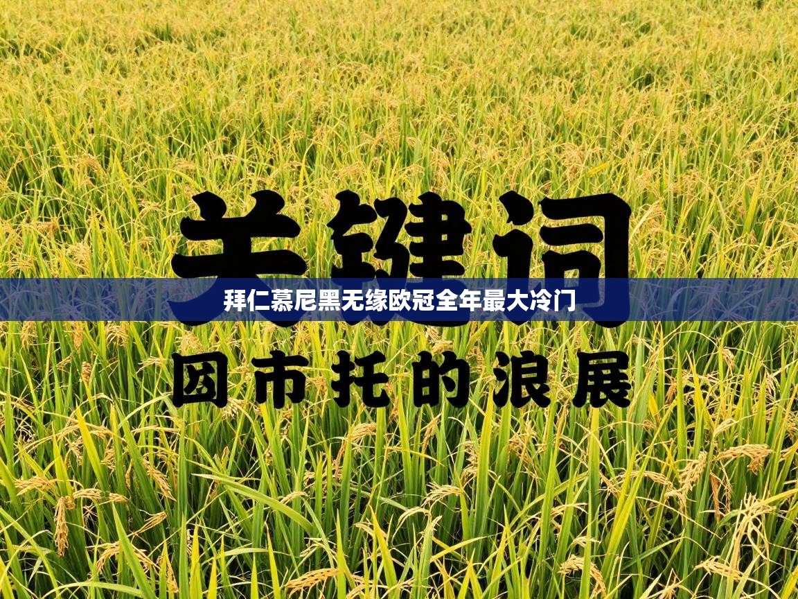 拜仁慕尼黑无缘欧冠全年最大冷门  第2张